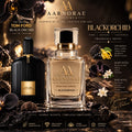AARNORAE Blackorchid Eau de Parfum with black truffle, orchid, incense, vanilla and dark chocolate.