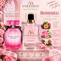 AARNORAE Bombshell fruity fresh floral Eau de Parfum for women with passionfruit, peony and musk.
