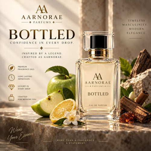AARNORAE Bottled refined masculine perfume inspired by Hugo Boss Bottled.