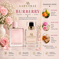AARNORAE Burberry soft fruity floral Eau de Parfum for women with green pear, peony and sandalwood.