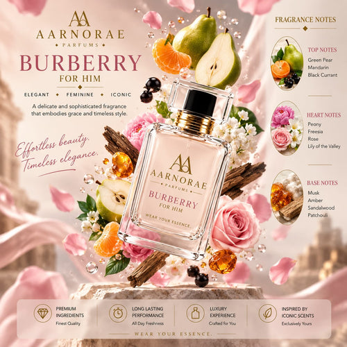 AARNORAE Burberry elegant fruity floral perfume inspired by Burberry Her.