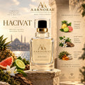 AARNORAE Hacivat citrus fruity woody chypre Eau de Parfum with pineapple, jasmine and oakmoss.