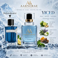 AARNORAE Iced fresh citrus aromatic Eau de Parfum for men with bergamot, sage and ambroxan.