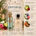 AARNORAE Imperial amber floral woody Eau de Parfum with saffron, jasmine and sandalwood.