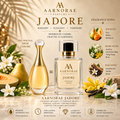 AARNORAE Jadore soft fruity floral Eau de Parfum for women with pear, jasmine and sandalwood.