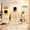 AARNORAE Libre citrus floral aromatic Eau de Parfum for women with mandarin, lavender and vanilla.