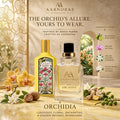AARNORAE Orchidia women's Eau de Parfum with mandarin, orchid, white musk, vanilla and nutmeg.