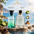 AARNORAE Pacific Eau de Parfum with bergamot, lemon, mint, neroli, ambroxan and marine woods.