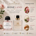 AARNORAE Roseland Eau de Parfum with pink pepper, Turkish rose, raspberry, peony and white musk.