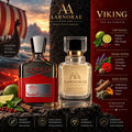 AARNORAE Viking men's Eau de Parfum with bergamot, mint, lavender, cedarwood and amber.
