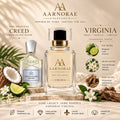 AARNORAE Virginia Eau de Parfum with lime, coconut, tropical flowers, sandalwood and amber.